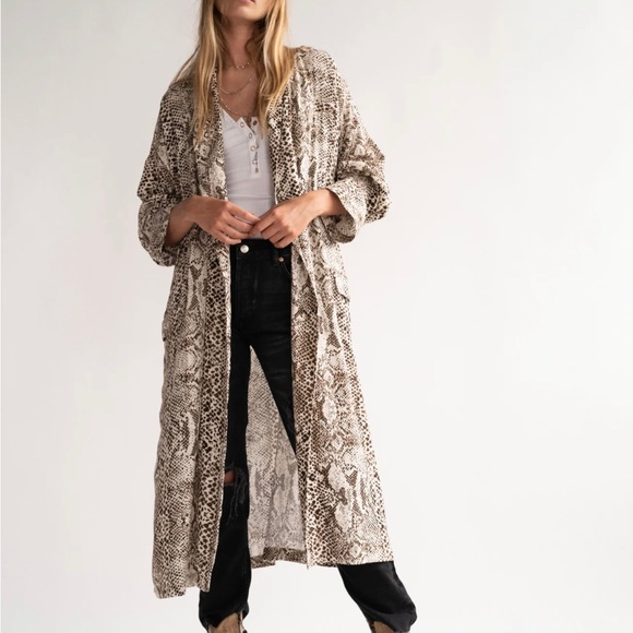 Free People Tops - Free People Wild Nights Duster